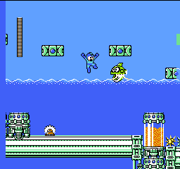 Mega Man 4 (Europe) In game screenshot